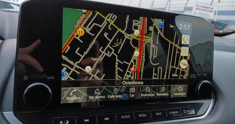 Nissan Qashqai cena 107900 przebieg: 40400, rok produkcji 2022 z Warszawa małe 326